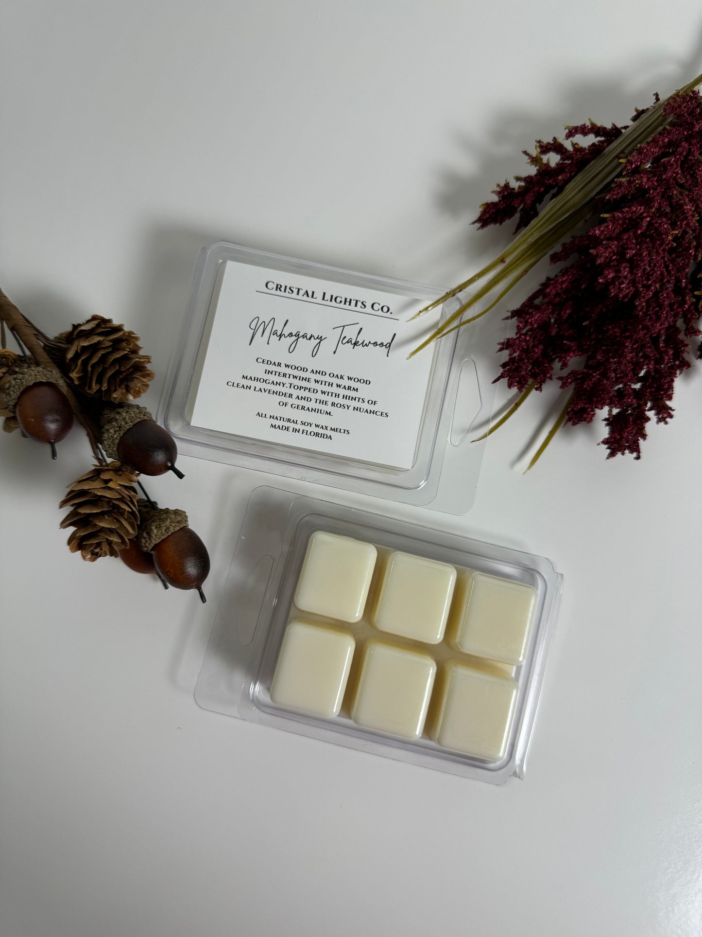Mahogany Teakwood Wax Melt